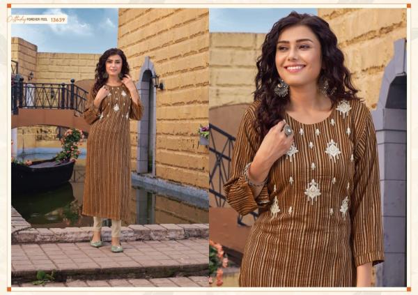 Kalaroop Juliet Fancy Rayon Designer Long Kurti Collection